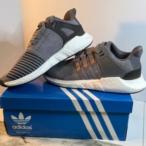 **NEW** Adidas EQT support 93/17 Men's Grey Heather Sneakers